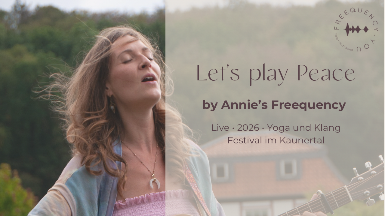 Annie’s Freequency | Let’s play Peace (Live)